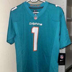 Miami Dolphins Tua Jersey, NWT, Youth Large