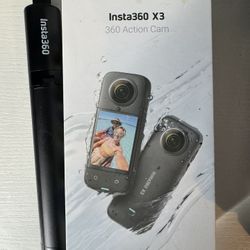 Insta360 X3 With Tripod Like New