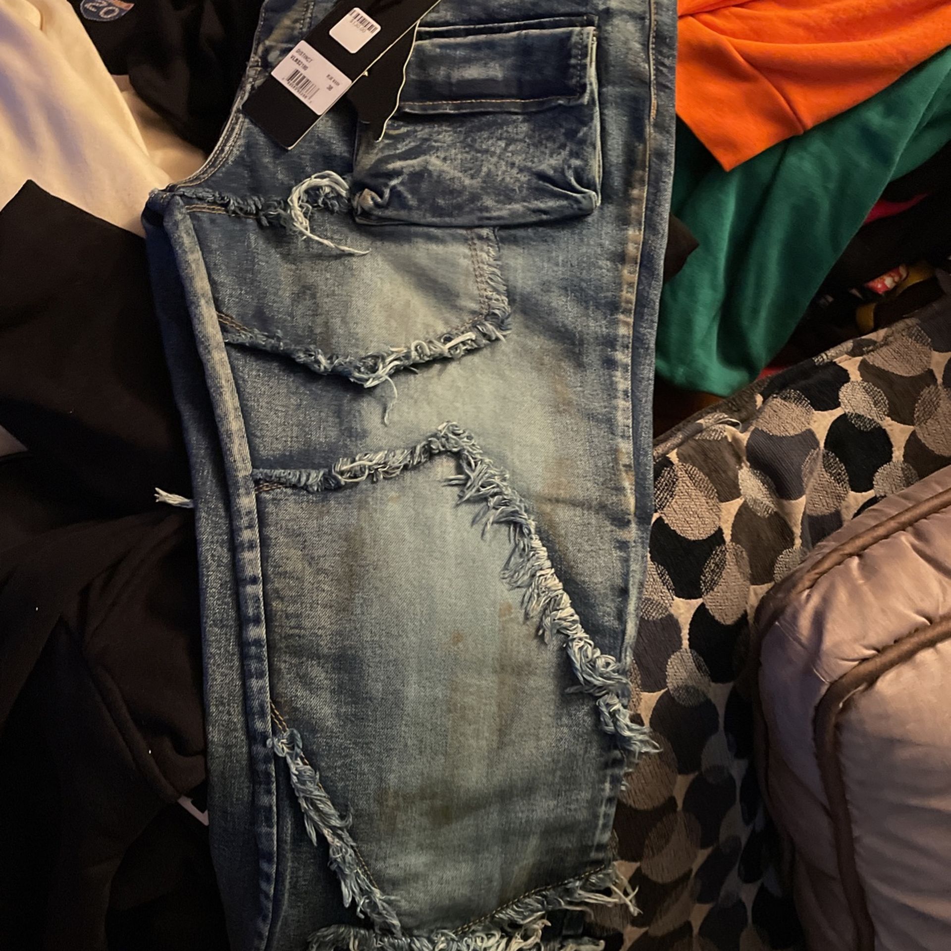 Size 38 Valabasas Designer Jeans New