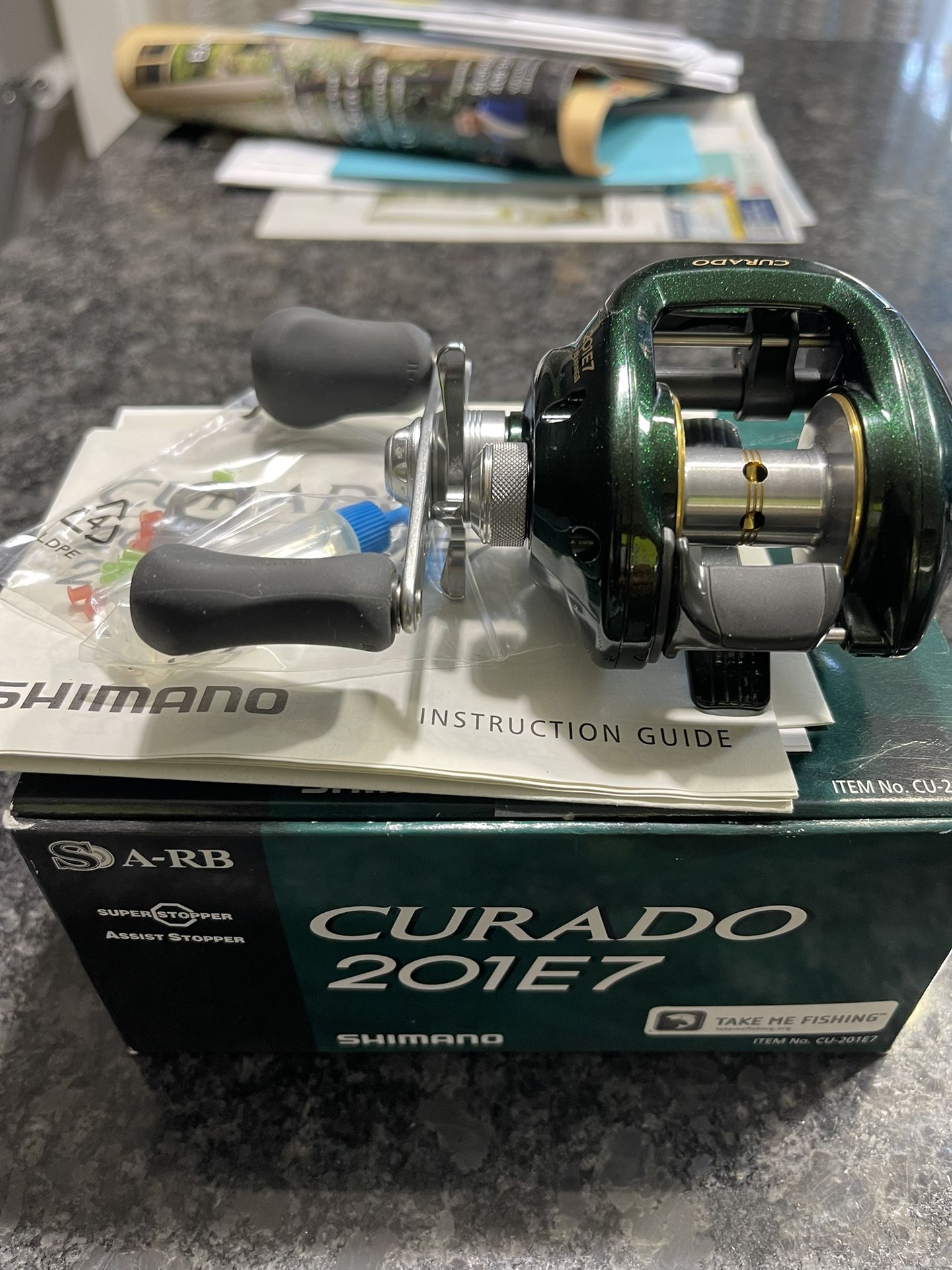 Shimano Curado 201E7 Fishing Reel for Sale in Federal Way, WA - OfferUp