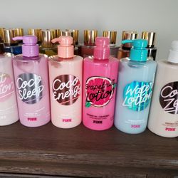 VS PINK Pump Lotions,  14 Oz. Each