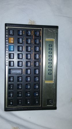 Hp 12c buisness finance Platinum calculator