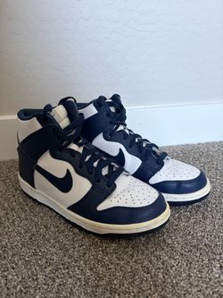 Blue Nike Dunk High 6Y