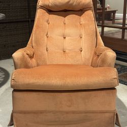 Vintage Swivel Accent Chair