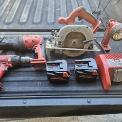 Milwaukee 18 Volt Tools