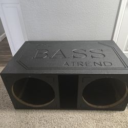 Atrend SPL-15DV - Coated Sprayliner-15" Dual SPL Vented Subwoofer Box