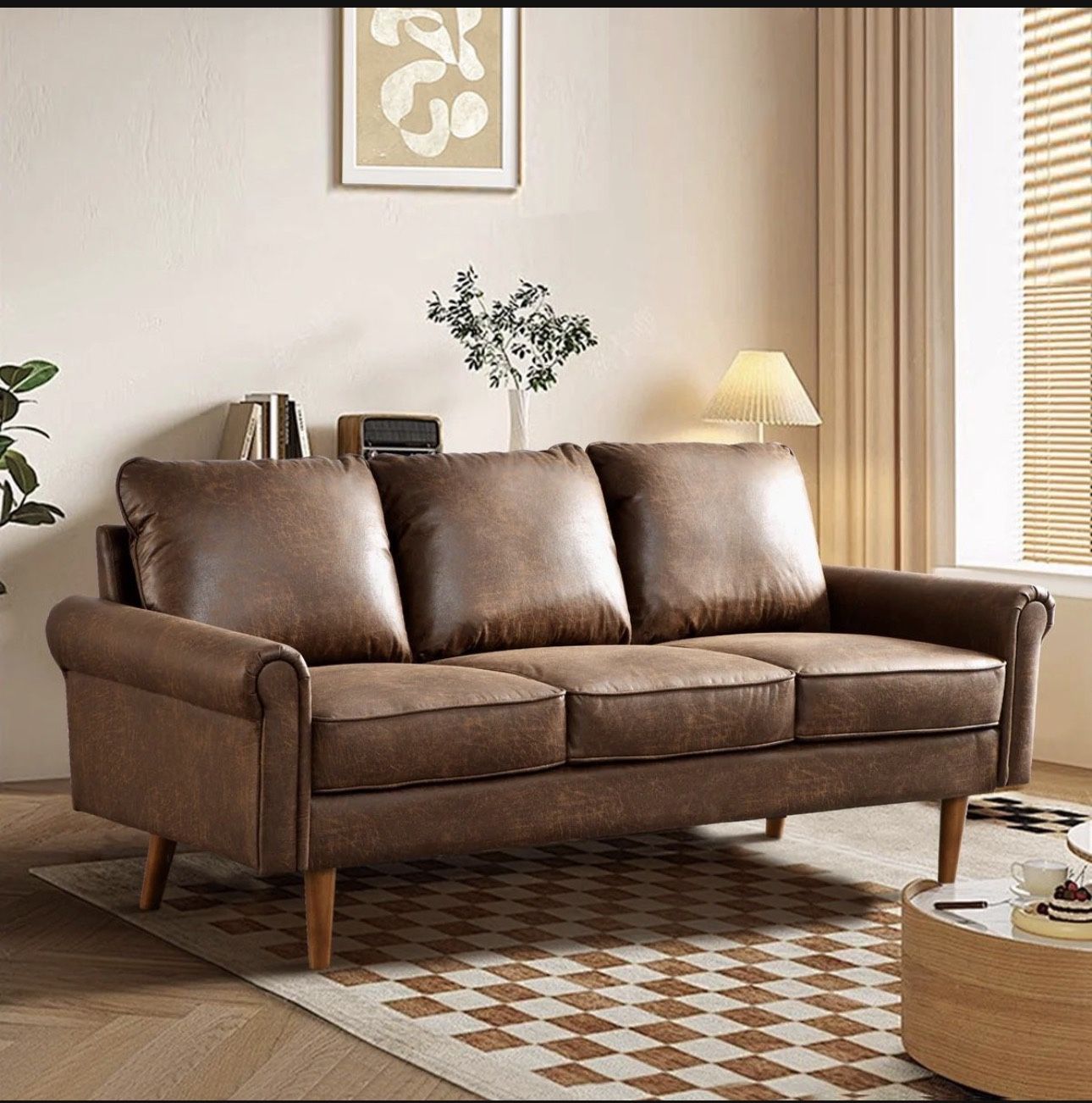 Brown Sofa