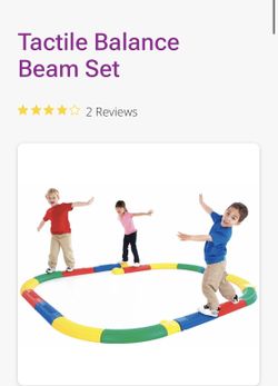 Tactile Balance Beam Set
