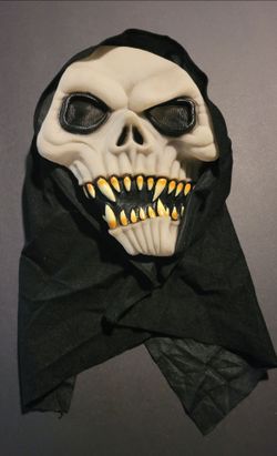 Skull Grim Reaper Halloween Costume Mask