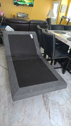 Electric twin bed adjustable setting head and legs