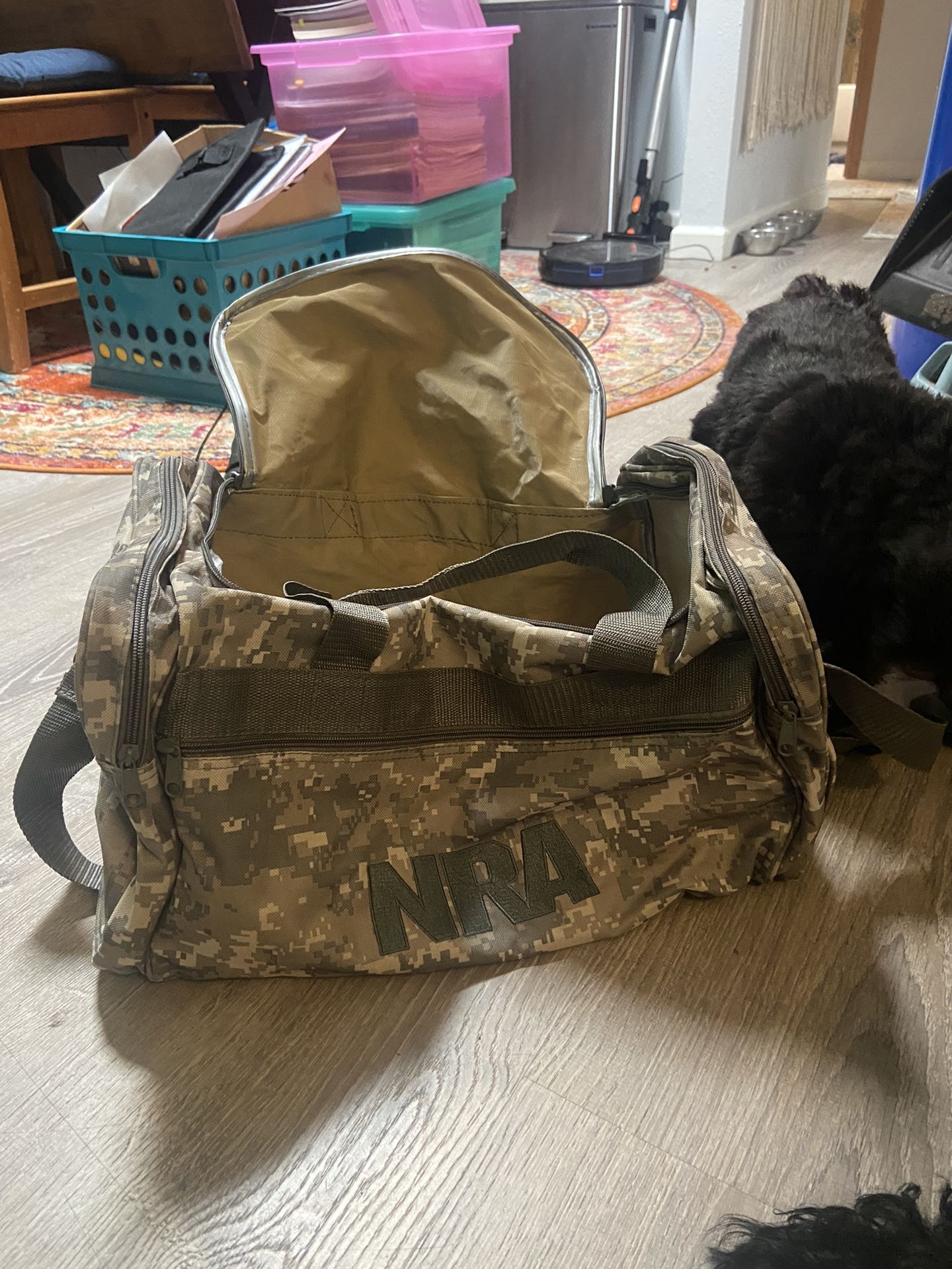NRA Digital Camo Duffle Bag