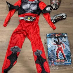 Kamen Rider Dragon Knight Deluxe Child Costume Sz  Large 10-12