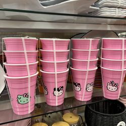 Hello Kitty Cups 