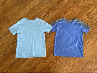 Size 8 Youth Boys Tommy Bahama and Crewcuts Bundle of Two Crewneck T-shirts