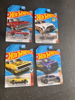 Hot Wheels 4-Car Lot – Brand New