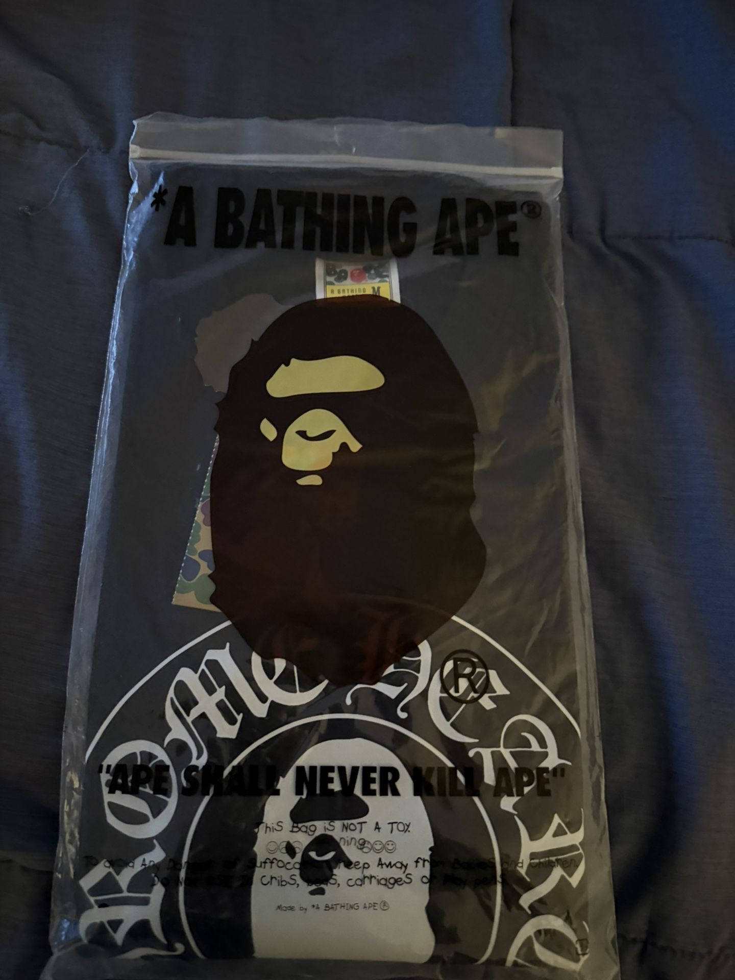 bape x chrome hearts collab shirt