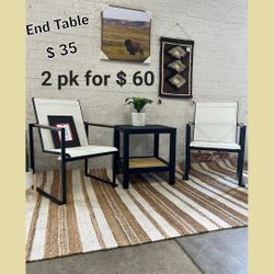 New Side Table  2 Pk For $ 60 $$$