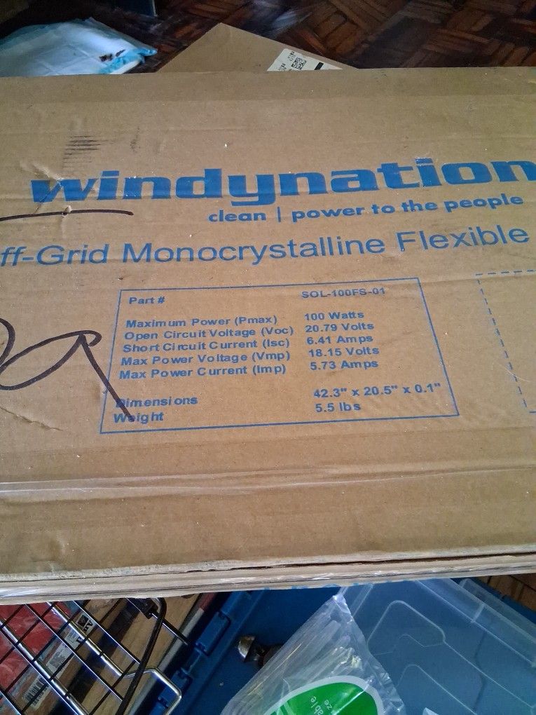 100 Watt Flexible Solar Panels 2