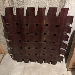 Woven Metal Wall Art