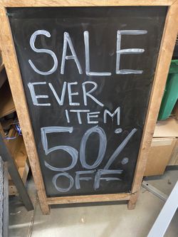 Large Chalk Board