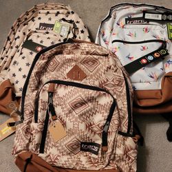 Trans by Jansport Backpacks. New. 15 EACH