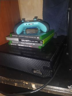 Xbox One Console with Controller and Games