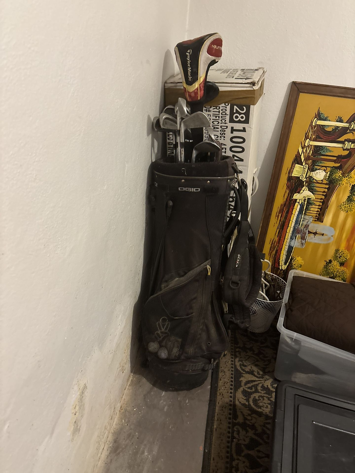 Golf Clubs With Bag With Balls