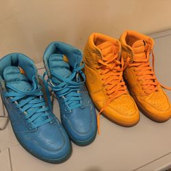 Nike Air Jordan 1 Retro High Gatorade 10.5 (Bundle)