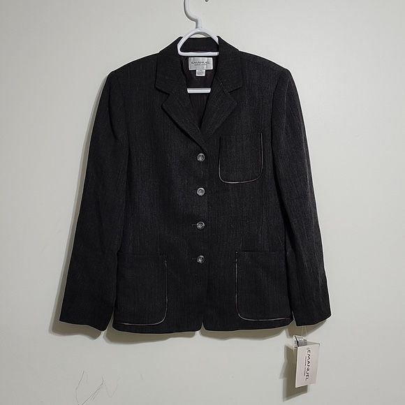 Emanuel Ungaro wool blend blazer