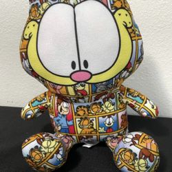 Sticker Bomb Garfield and Friends Stuffed Animal Soft Doll Toy 10” Plush