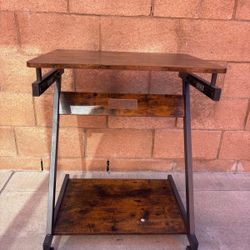 Free- Incomplete Rolling Desk (as is)