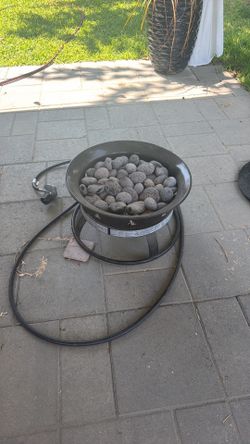 Outland Firebowl Propane, camping fireplace fire pit