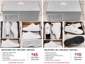 Size 5 and size 6