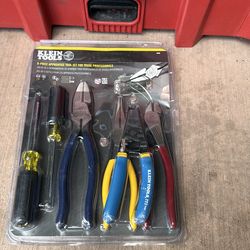 Klein tools 6 piece apprentice tool for trade  professional (NEW)