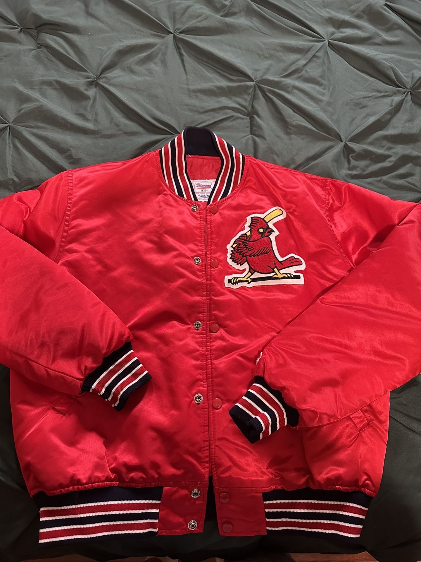 St Louis Cardinals Vintage Starter Jacket 80s SIZE LARGE