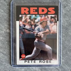 Topps 1986 Pete Rose