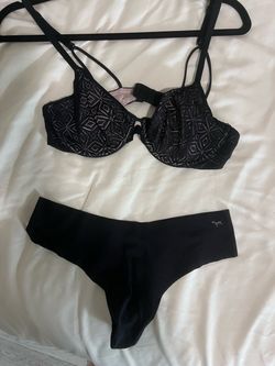 Black Bra set