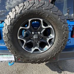 2023 Jeep Wrangler Rubicon Wheels And Tires 