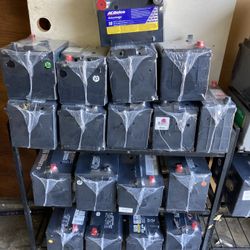 Car batteries