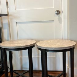Marbled End Tables