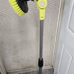 RYOBI 18-Volt ONE+ Cordless Telescoping Power Scrubber P4500 (Tool Only)