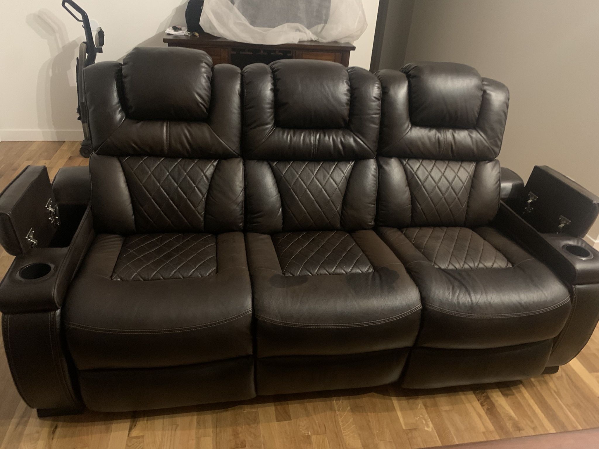 Black Electric Couch
