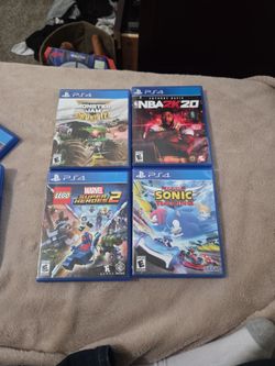 Play station 4 games