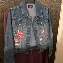 Girls Custom Made Denim Jacket