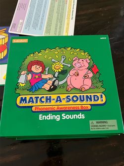 Lakeshore Ending Sounds Phonemic Awareness Box