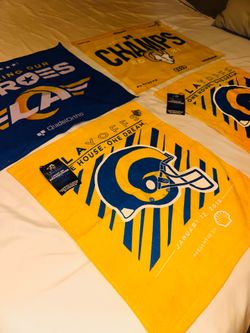 Los Angeles Rams rally towels ✨