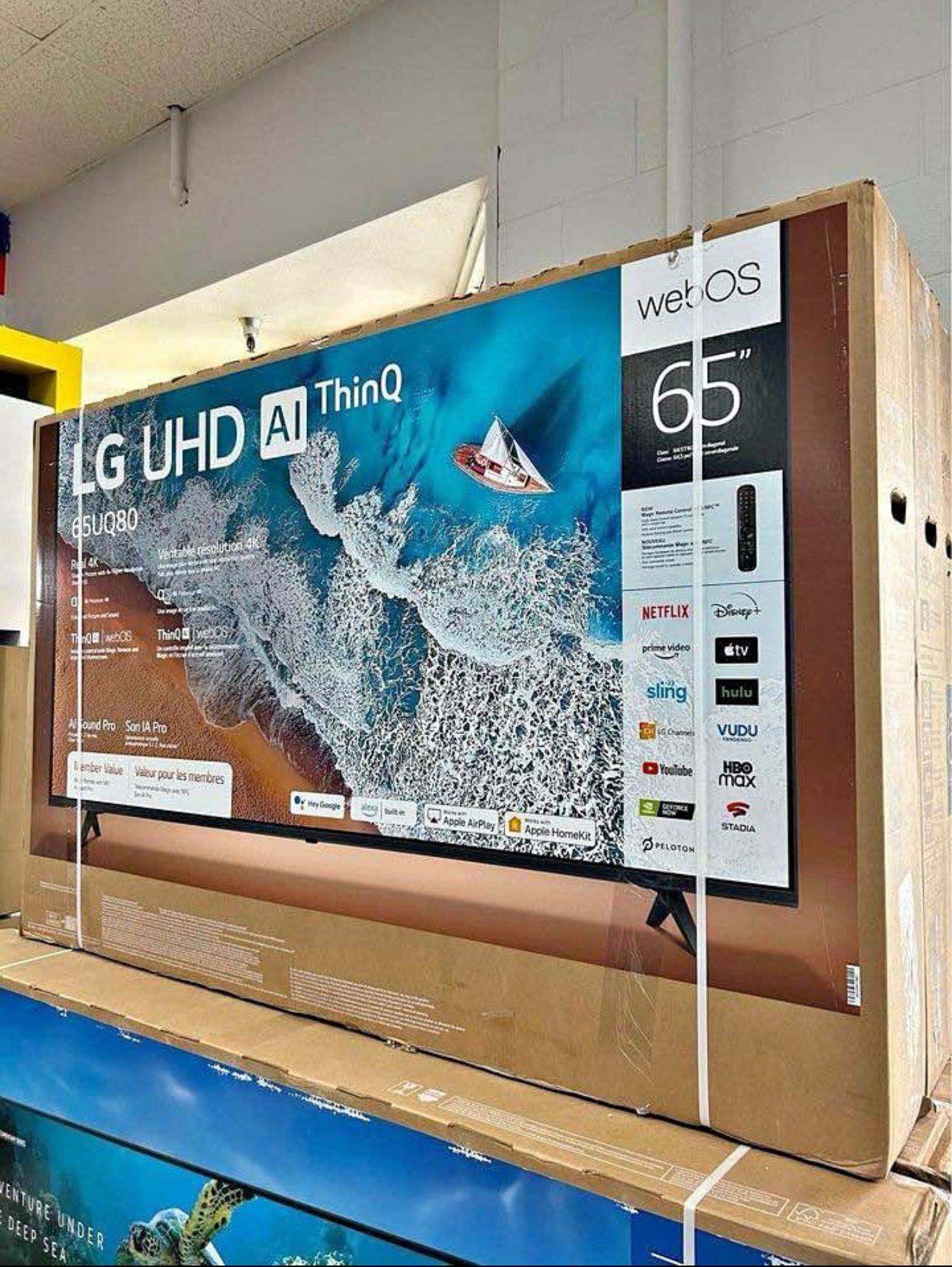 65”LG Uhd 4K S MART TV