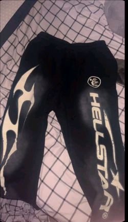 Brand New Large Black Hellstar Racer Sweatpants