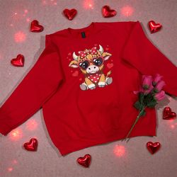 Valentine's Day sweatshirts, sizes S, M, L, $20