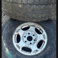 Gm 6 Lug Wheel And Tire